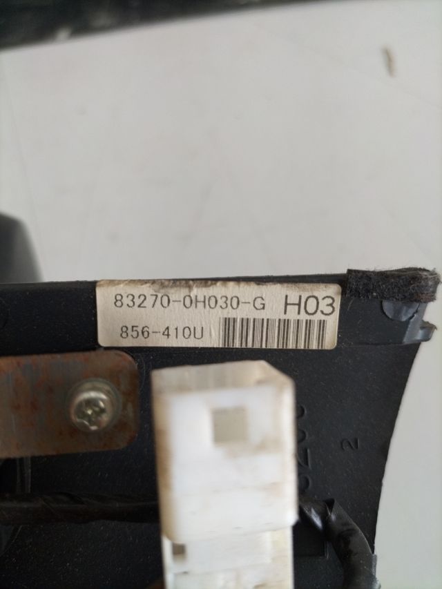 Cuadro de instrumentos Citroen C1 / Peugeot 107 / Toyota Aygo Diesel
referencia original : 83270-OH030-G -856-410U