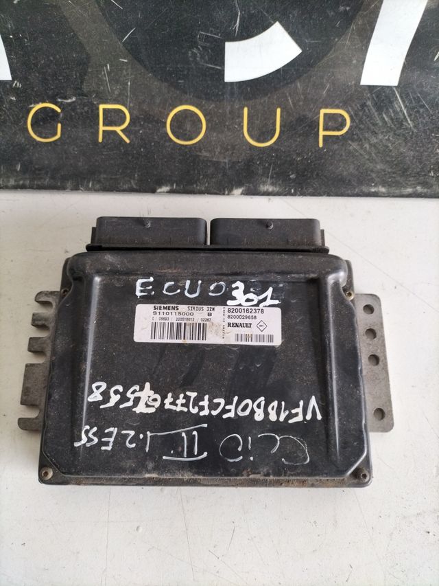 Centralita motor Renault ECU Referencia original  : 8200162378-S110115000