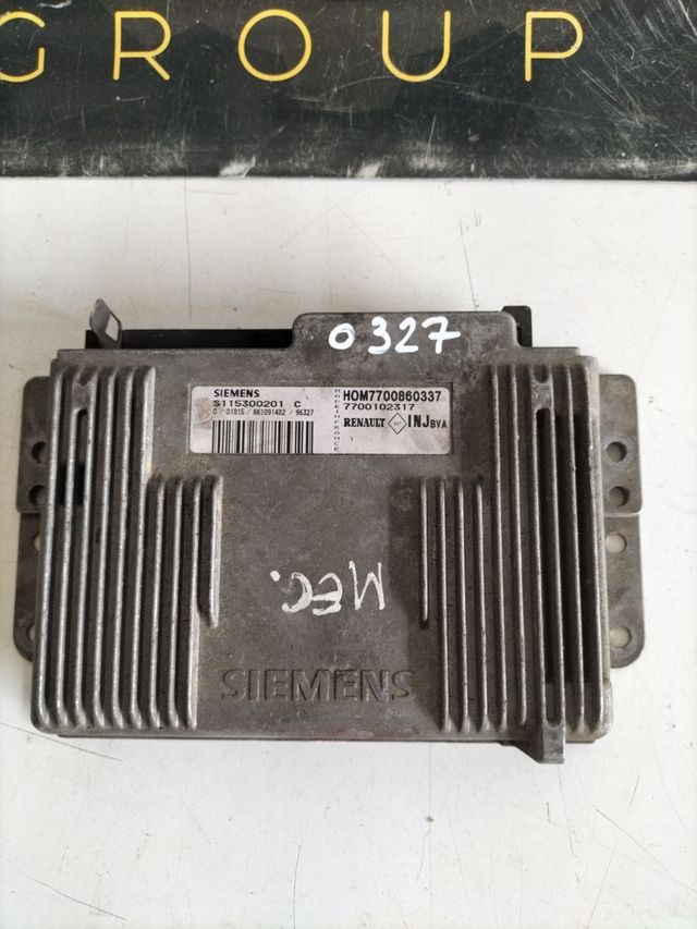 Centralita motor Renault
Referencia original Renault : 7700860337 - 7700102317
Referencia Siemens : S115300201