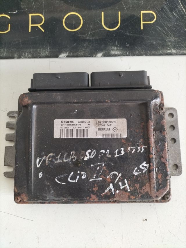Centralita motor Renault
Referencia original : 8200019639 - 7700110471
Referencia Siemens : S110030314