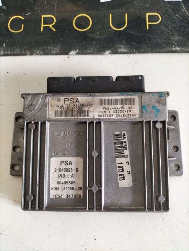 Centralita motor Sagem / Citroën Xsara 1.4 gasolina
referencia original : 9643134580 - 9638484780-06