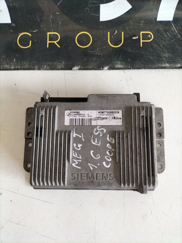 Centralita motor Renault Meganre 1 1.6 gasolina
Referencia original : 7700860319 - 7700105979