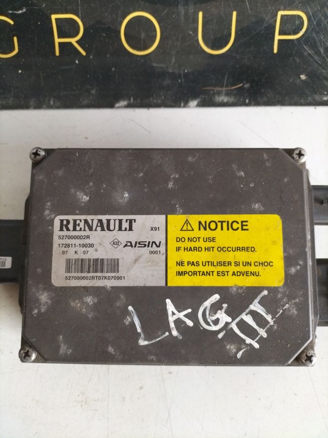 Centralita electronico freno a mano Renault Laguna III   Referencia original : 527000002R