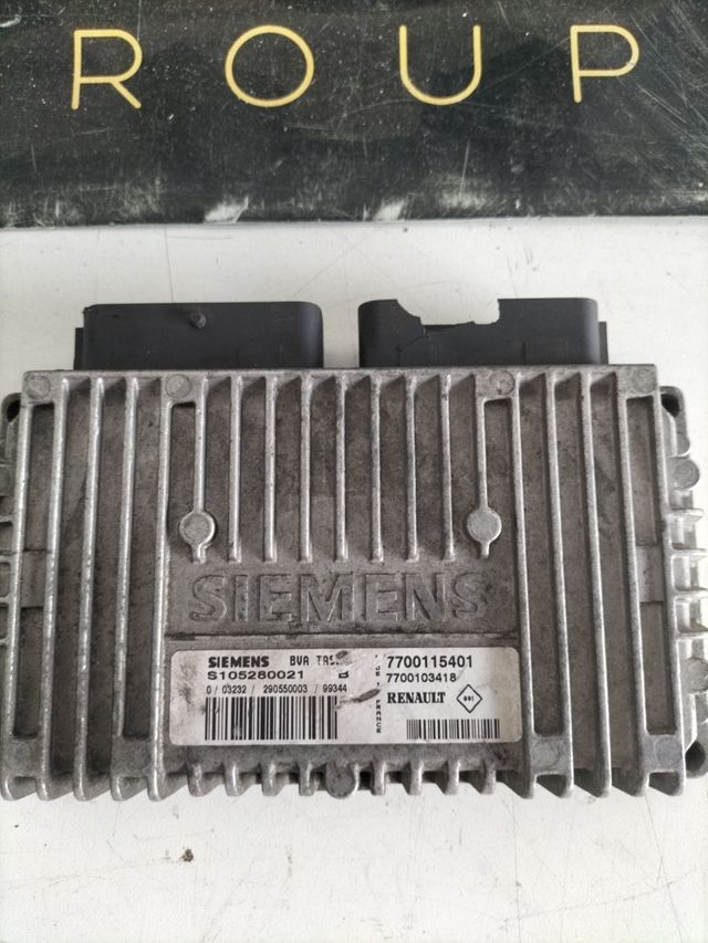 Centralita de caja de cambios automatico Renault
Referencia original : 7700115401
Referencia Siemens : S105280021
