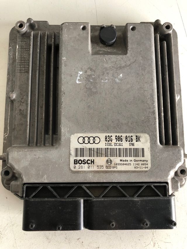 Centralita motor Audi A3 2.0 TDI
Referencia original : 03G906016BK
Referencia Bosch : 0281011535