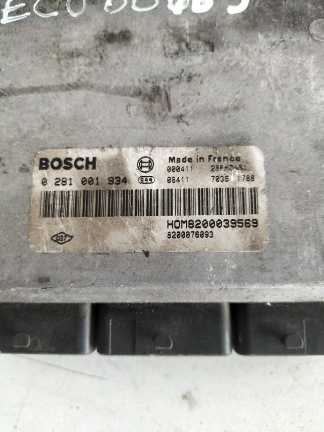 Centralita motor Renault Referencia Bosch :0281001934 Referencia Renault : 8200039569 / 820007093
