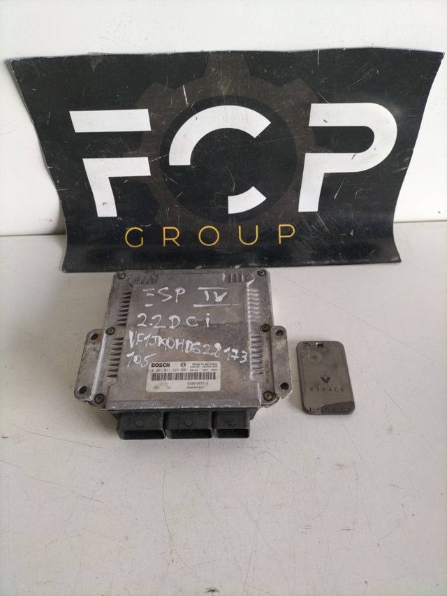 Centralita motor + Tarjeta de arranque Referencia original : 8200309318 Referencia Bosch : 0281011325 Renault espace IV 2.2 Dci
