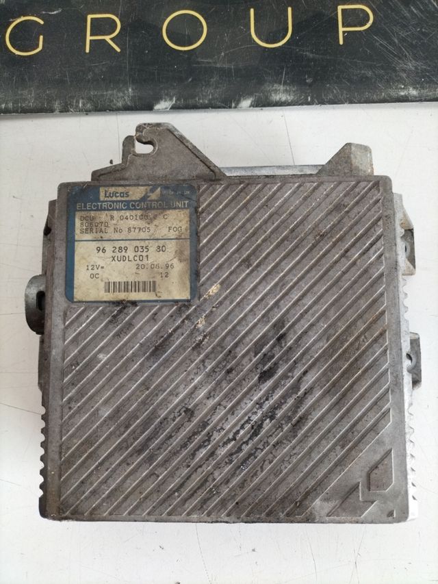 Centralita motor Citroën Evasion / Peugeot 806 2.1TD Referencia original : 9628903580 Lucas electronic unit : R04010010C
