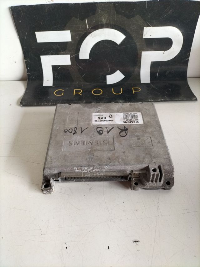 Centralita motor Renault R19 1.8 Gasolina / caja de cambio automatica Referencia original : 7700851756 - HOM7700851756 Referencia Siemens : S101728201