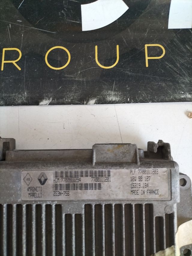 Centralita motor Renault 1.2 Gasolina Referencia original : 7700868294 - 7700111201 - 7700111203