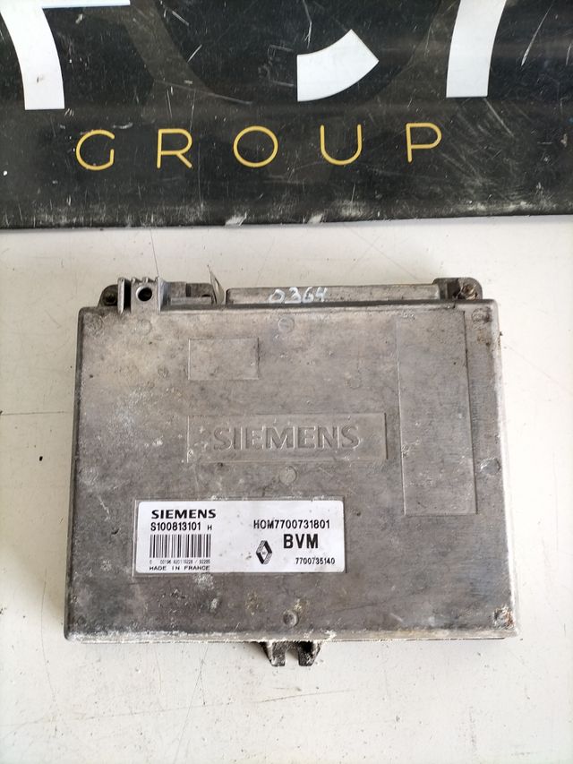 Centralita motor Renault R19 Referencia original : 7700731801 - 7700735140 Referencia Siemens : S100813101