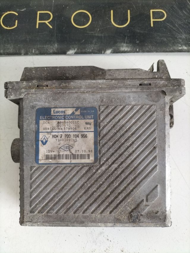 Centralita motor Renault 1.9 D Referencia original : 7700104956 - 7700109745 Referencia Lucas : R04080011C