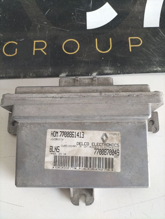 Centralita motor Renault R19 / Delco Electronics Referencia original : 7700861413 - 7700870049