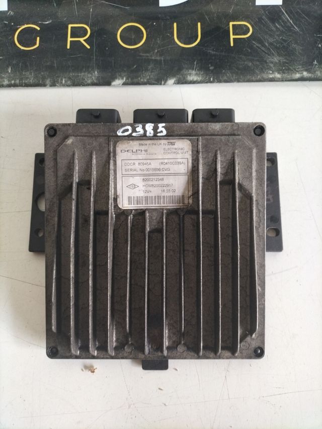Centralita motor Renault 1.5 Dci TRW / Delphi DDCR 80945A Referencia original : 8200222917 - 8200212348