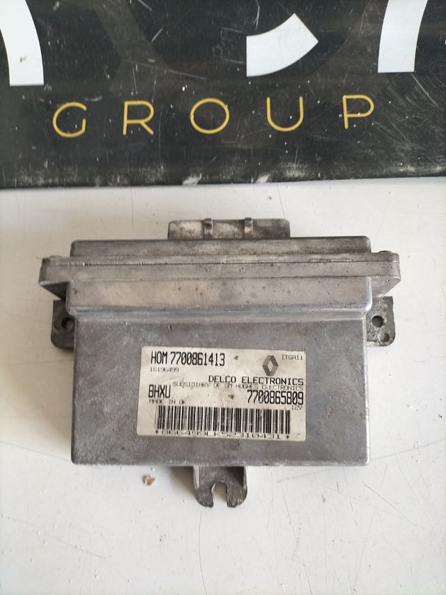 Centralita motor Renault R19 1.4 gasolina Delco electronics Referencia original : 7700861413 - 7700865809