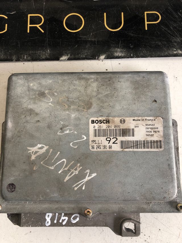 Centralta motor Citroen Xantia 2.0 gasolina Referencia original : 9624518180 Referencia Bosch : 0261204066