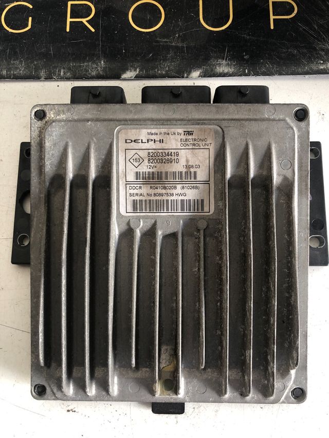 Centralita motor Renault / Delphi DDCR Referencia original : 8200334419 - 8200326910