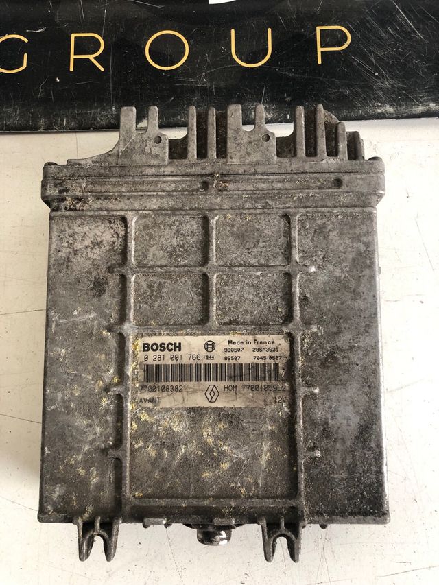 Centralita motor Renault 1.9 DCI Referencia original : 7700105952 - 7700108382 Referencia Bosch : 0281001766