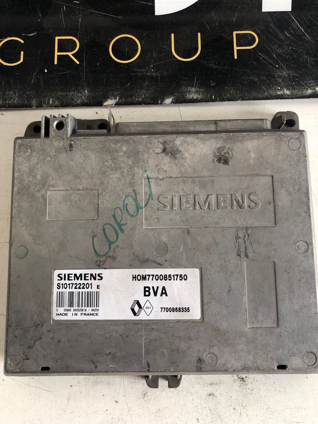 Centralita motor Renault Safrane 3.0l V6 Gasolina Referencia original : 7700851750 - 7700868335 Referencia Siemens : S101722201