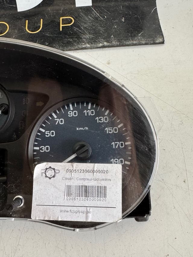 Cuadro de instrumentos Citroen berlingo 3 / Peugeot Partner 3 1.6 Hdi