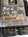 Kit de arranque Peugeot 206 1.4 HDI ECU Bosch Referencia : 0281010707 Referencia original : 9647158080