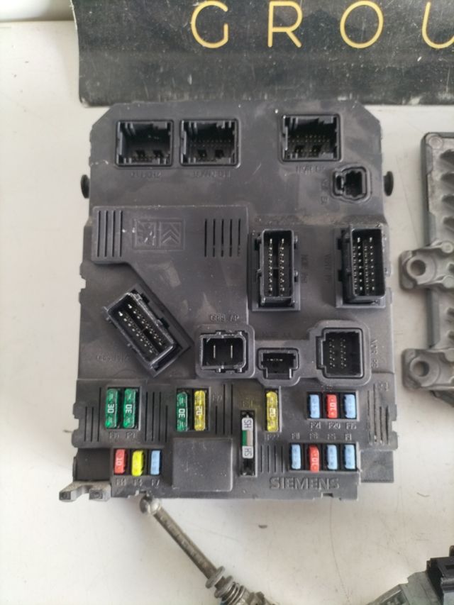 kit de arranque Peugeot 407 2.0 HDi / ECU Siemens : 5WS40167G-T-SW96561171180  / BSI : BSI S03-00 - 9655708480 - S120104600