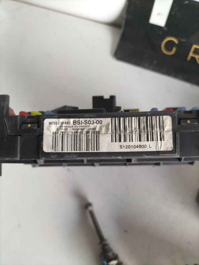 kit de arranque Peugeot 407 2.0 HDi / ECU Siemens : 5WS40167G-T-SW96561171180  / BSI : BSI S03-00 - 9655708480 - S120104600