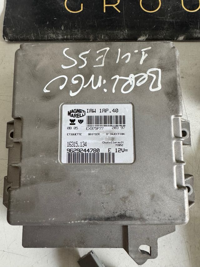 Kit de arranque Citroen Berlingo 1.4 gasolina Magneti Marelli IAW 1AP.40 Centralita Motor Referencia original : 9629244780
