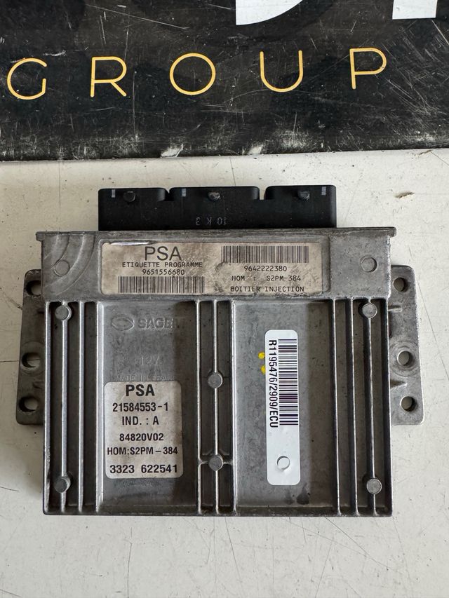 Centralita motor Citroen C2 / Sagem / Referencia original : 9651556680 - 9642222380