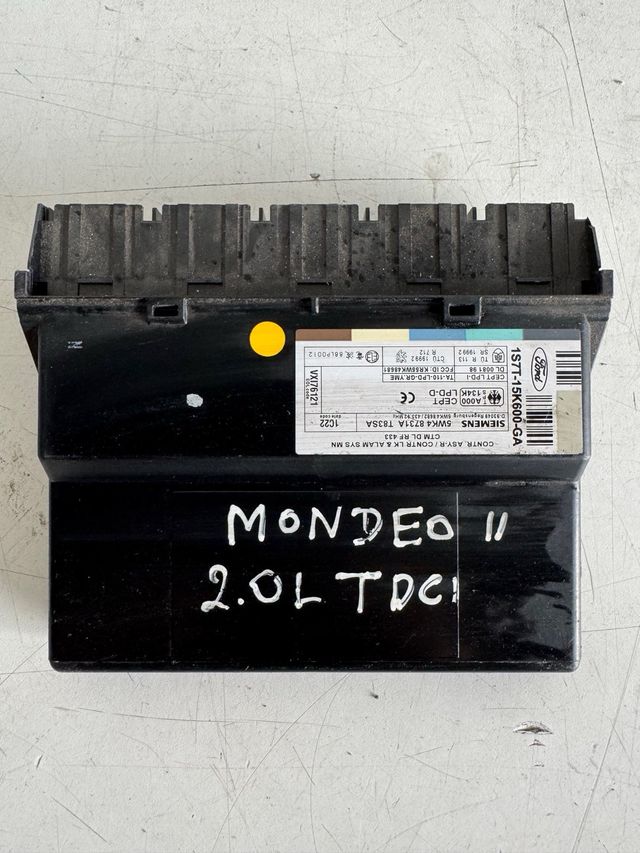 Centralita Ford Mondeo 2 2.0 TDCI Referencia original Ford : 1S7T-15K600-GA Referencia Siemens : 5WK4 8731A T83SA