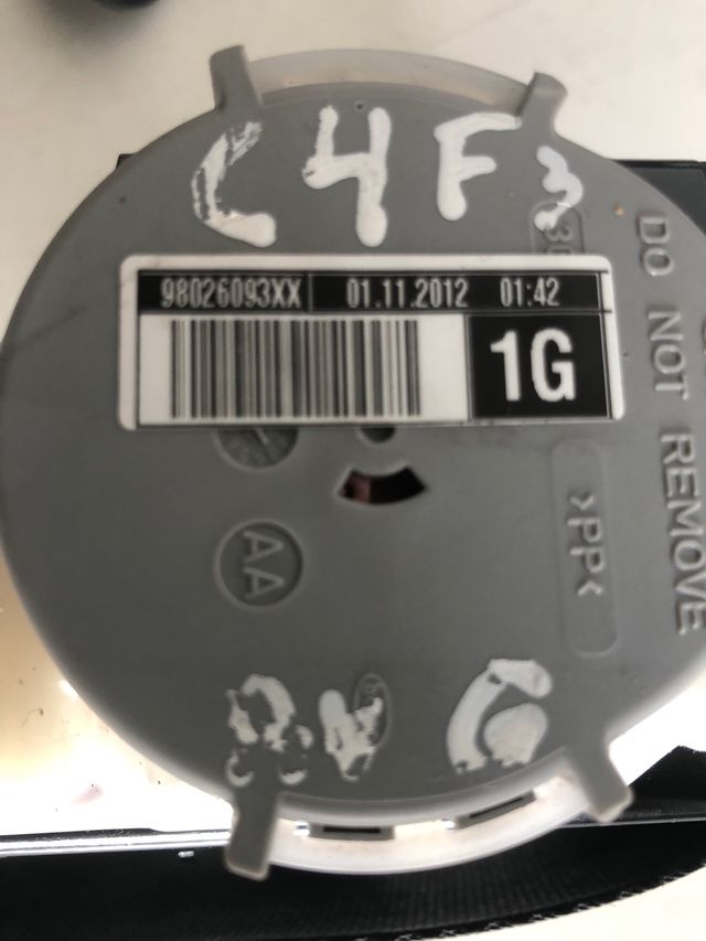 Cinturón de seguridad delantero izquierdo Citroen C4
