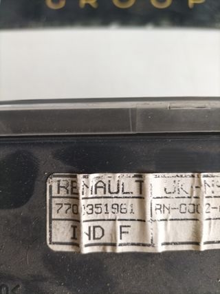Cuadro de instrumentos  Renault Master 1
Referencia original : 7700351961
