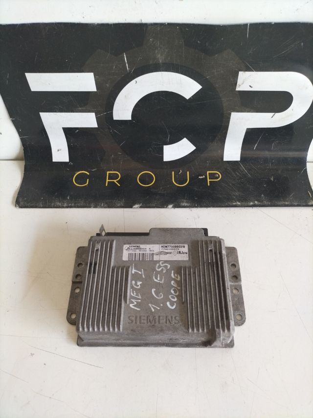 Centralita motor Renault Megane 1    1.6 gasolina
Referencia original : 7700860319 - 7700105979