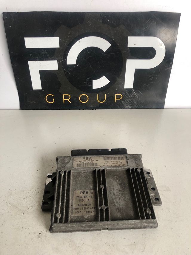 Centralita motor peugeot 206 1.4 gasolina
Referencia original : 9637706180 / 9643134680