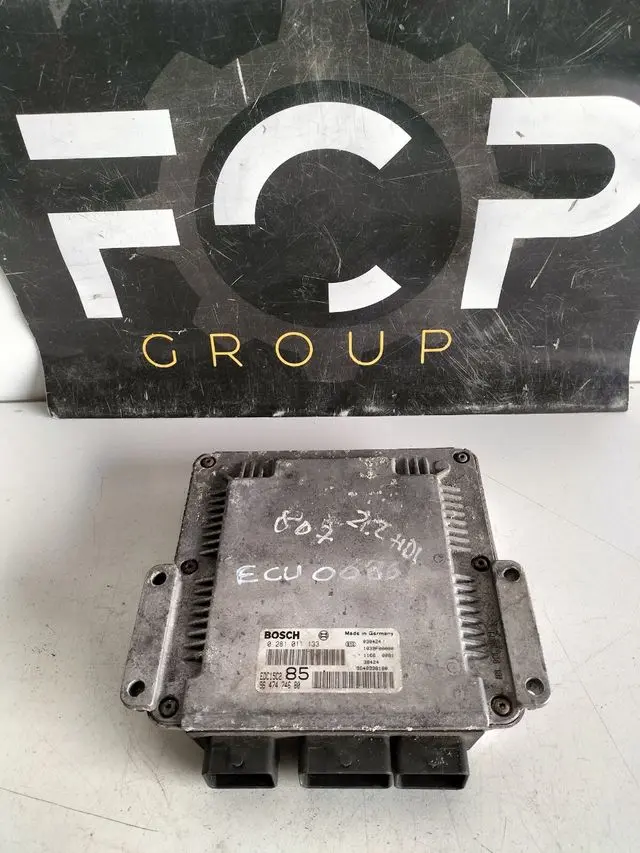 Centralita motor Peugeot 807 / Citroën C8 / Fiat Ulyse  2.2 HDI Referencia original  : 9640938180 Referencia Bosch : 0281011133