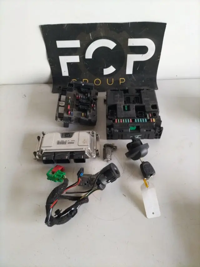 Kit de arranque Peugeot 307 Gasolina 1.4 16 V ECU : BOSCH ref 0261206943 - 9638765680 BSI : ref 9641079480 Sylea BSM : ref 9643537880