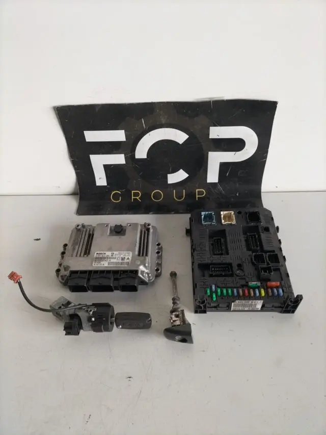 Kit de arranque Peugeot 407 1.6 HDI ECU BOSCH Referencia : 0281013332 edc16c34 ECU Referencia original : 9664257580 BSI ref : 966406908001