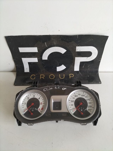 [C-TACH0142] Cuadro de intrumentos Renault Clio 3 GT 1.5 DCI / referencia original : 8201060312