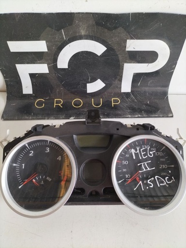 [C-TACH0178] Cuadro de intrumentos Renault Megane II       referencia original  : 8200408798