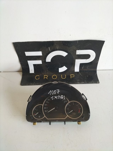 [C-TACH0190] Cuadro de intrumentos Peugeot 1007  1.4 HDI Referencia original : 9658241780