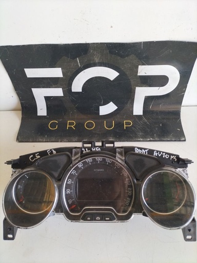 [C-TACH0223] Cuadro de instrumentos Citroën C5F3 2.0 HDI
Referencia original : 9665368980