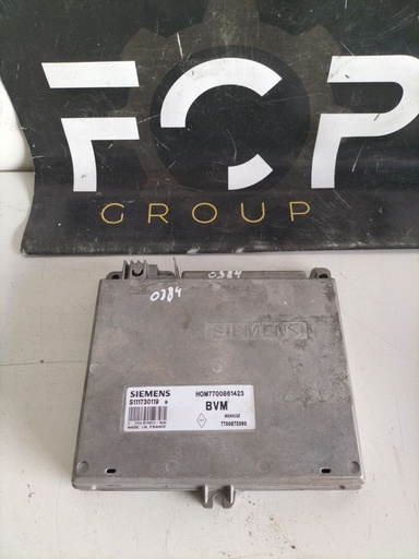 [ECU0384] Centralita motor Renault Clio Referencia original : 7700861423 - 7700873360 Referencia Siemens : S111730119