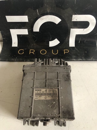 [ECU0443] Centralita motor Renault 1.9 DTI Referencia original : 77001105953 - 7700110647 Referencia Bosch : 0281001809