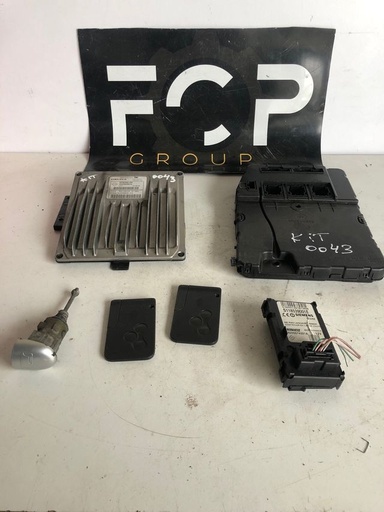 [KIT0037] Kit de arranque Renault Megane 2 1.5 DCI     ECU Delphi Referencia : 8200498188 / 8200626634 UCH Referencia : 8200780028 / U118400340
