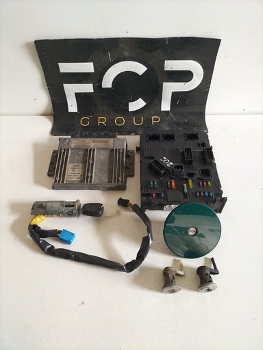[KIT0041] Kit de arranque Peugeot 206 1.4 Gasolina ECU Referencia  : 9647759580  /BSI Referencia  : 9650584680 - S118085220