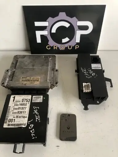 [kit0044] Kit de arranque Renault Espace 4 1.9 dci Referencia original ECU : 8200309316 Referencia Bosch ECU : 0281011324 UCH : 8200301377