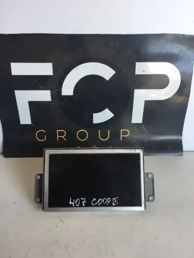 [ECRAN0008] Pantalla multifuncion Peugeot 407 Referencia original : 9660384980